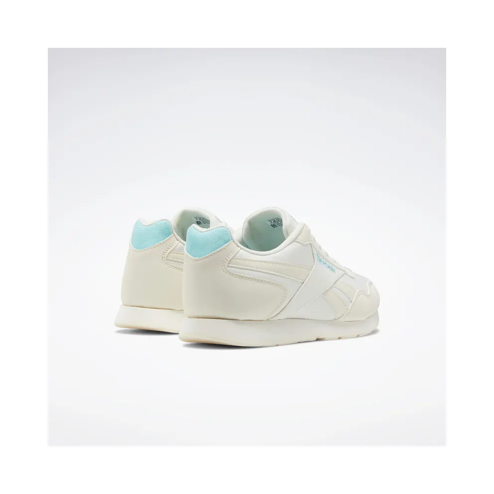 Reebok Royal Glide Shoes Classic White / Crystal Blue / Chalk