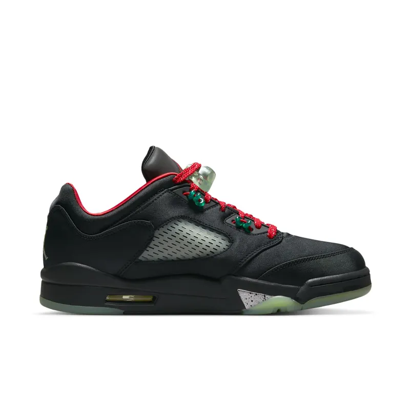Air Jordan 5 x Clot Low Black Red (DM4640-036)