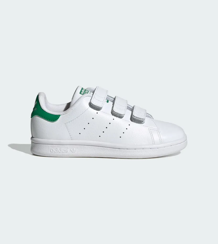 Adidas Stan Smith Comfort Closure Kids Cloud White / Cloud White / Green (JP9718)