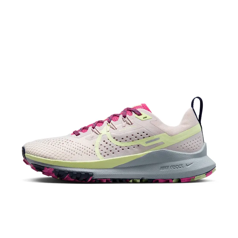 Nike React Pegasus Trail 4 Platinum Violet Purple Ink Fierce Pink Luminous Green (DJ6159-002)