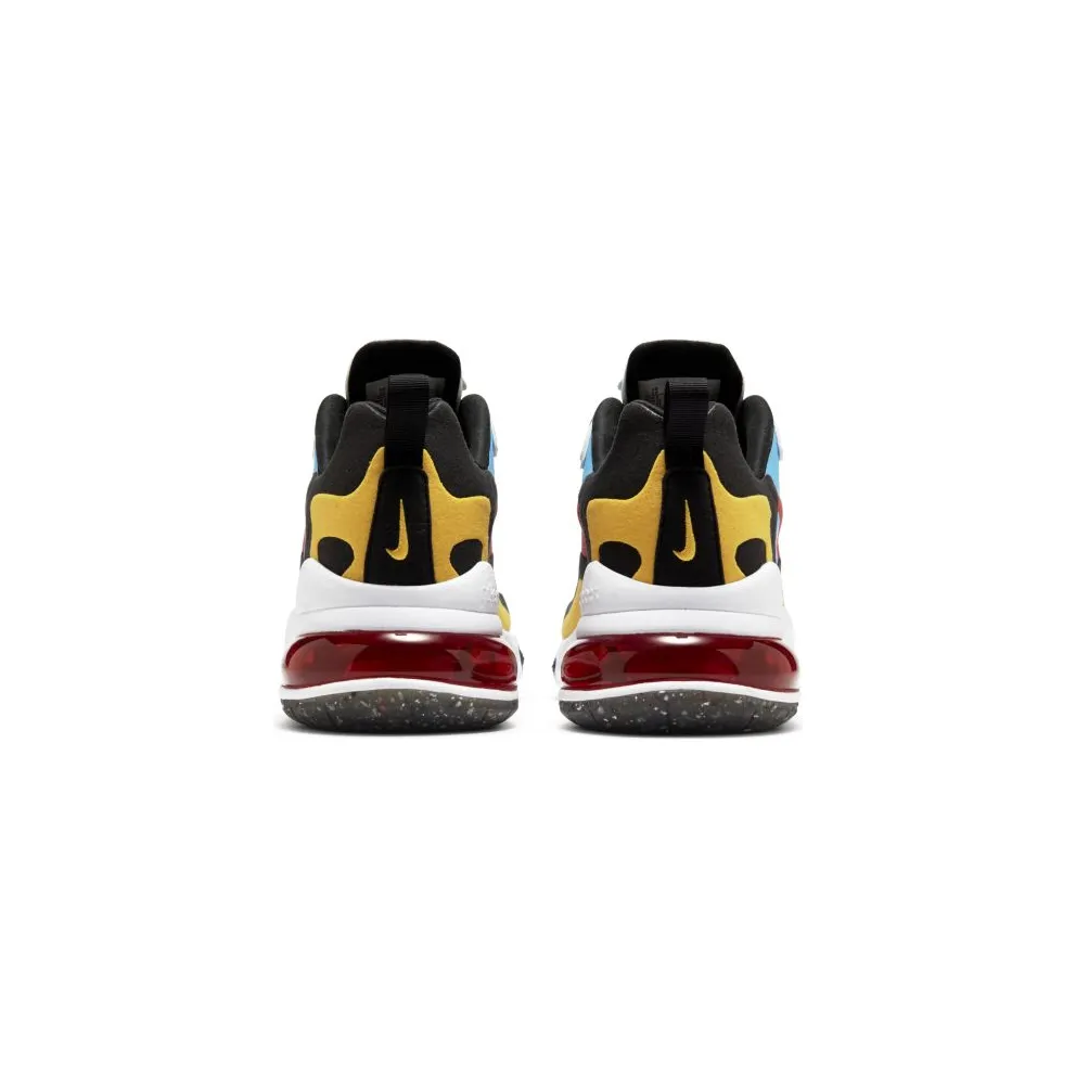 Nike Air Max 270 React Multi-Color White/University Red-White (DA2610-161)