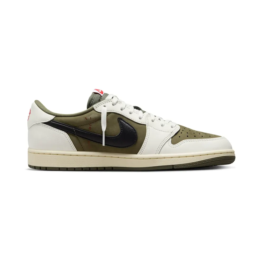 Air Jordan 1 Low “Travis Scott – Medium Olive” (DM7866-200)