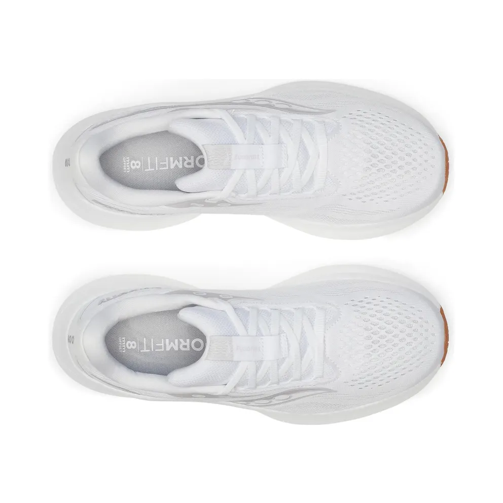 SAUCONY Ride 18 “White / Gum” (S11000-107)