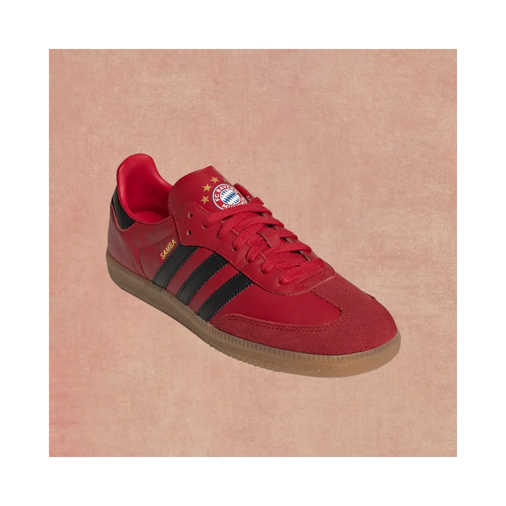Adidas Samba Team Team Power Red 2 / Core Black / Gum (HQ7031)