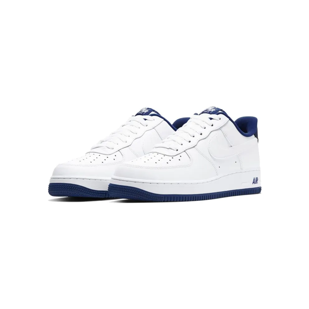 Nike Air Force 1 Low White Deep Royal Blue White/Deep Royal Blue-White (CD0884-102)