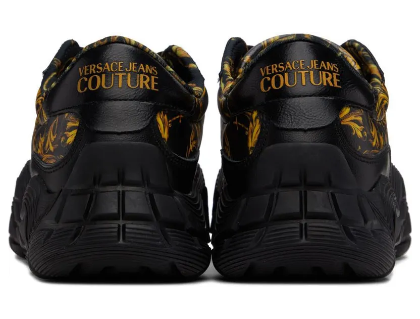Versace Jeans Couture Black Impulse Sneakers (E72YA3SH3 EZP084) (2)