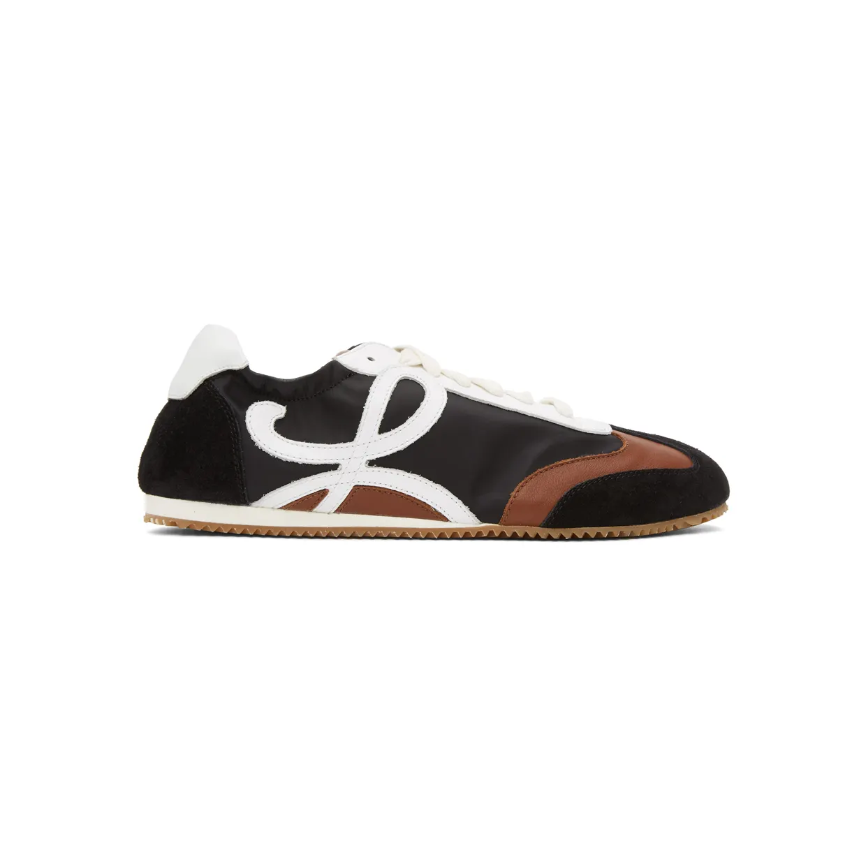 Loewe Black & Brown Ballet Runner Sneakers (M816282X02)