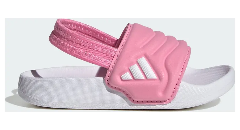 adidas Adilette Estrap 2.0 Slides Infants “Bliss Pink / Cloud White / Bliss Pink” (HQ9207)