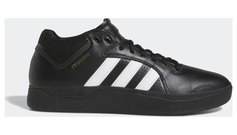 adidas Tyshawn Schuh Core Black / Cloud White / Gold Metallic (IG5270)