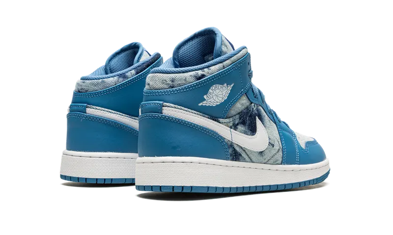 Air Jordan 1 Mid GS “Washed Denim” (DM8951-400)