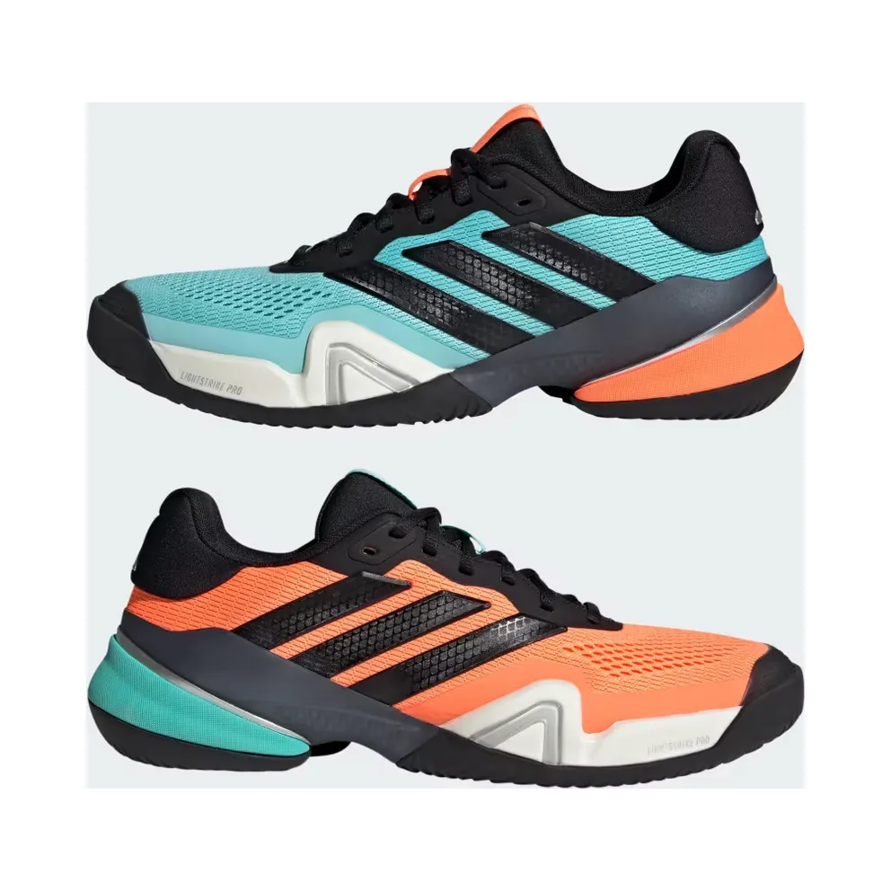 adidas Barricade 14 Flash Aqua Black Lucid Orange (JR1742)