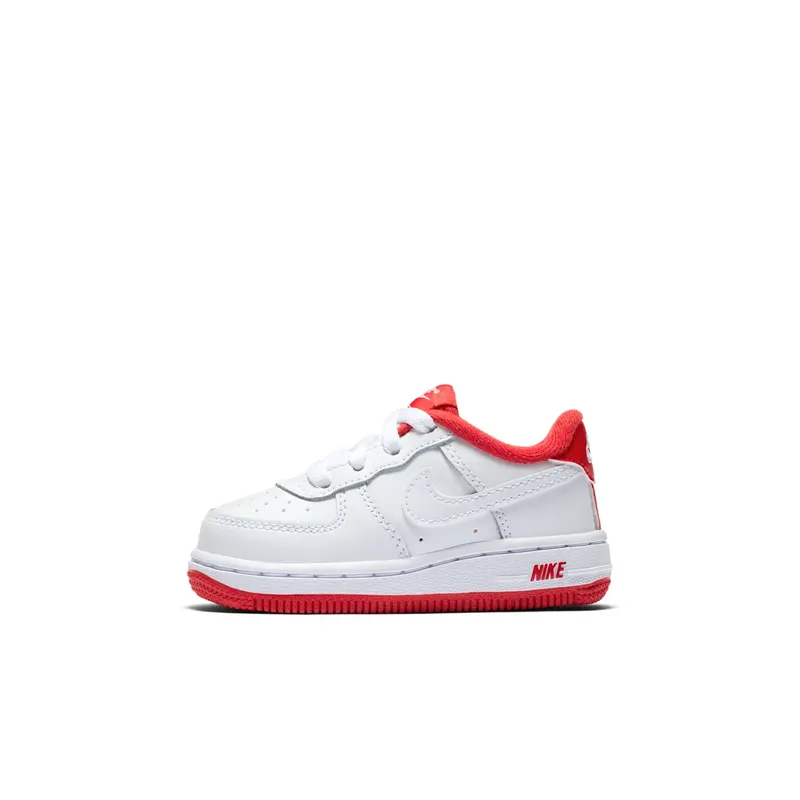 Nike Air Force 1 Low White University Red (TD) White/University Red (CU0815-101)
