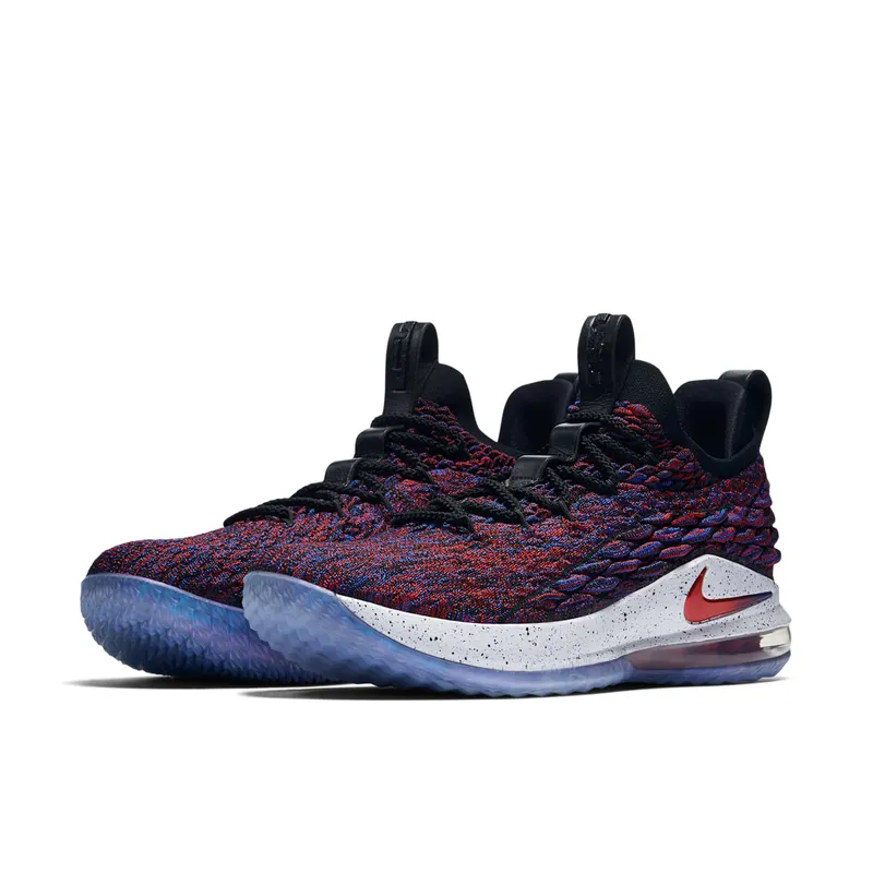 Nike LeBron 15 Low Supernova Multi-Color/Black-White-University Red (AO1755-900)