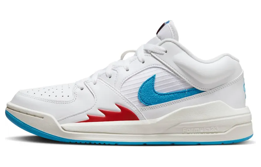 Jordan Stadium 90 “White / Sail / Gym Red / Dark Powder Blue” (FB2269-100)