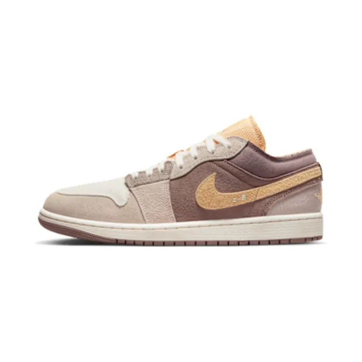 Jordan 1 Low SE Craft GS “Taupe Haze / Celestial Gold / Fossil Stone / Mint Foam” (DN1635-200)