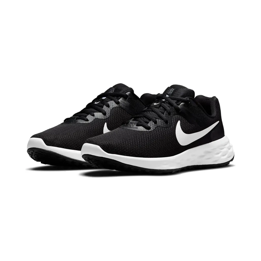 Nike Revolution 6 Next Nature Road Running Black 50% Sustainable Materials (DC3728-003)