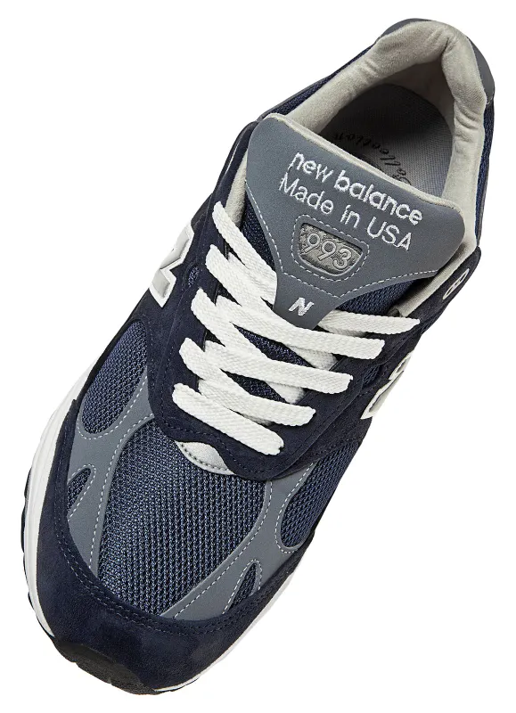 New Balance 993 Kith Navy (Standard Width) Navy/White (MR993NV)