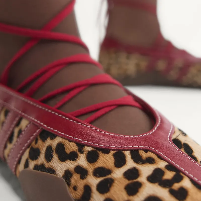 Adidas Taekwondo MEi Ballet Flats “Leopard” (KJ0647)