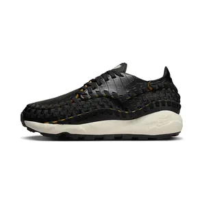 Nike Air Footscape Woven Premium “Black / Desert Ochre / Pale Ivory” (FQ8129-010)