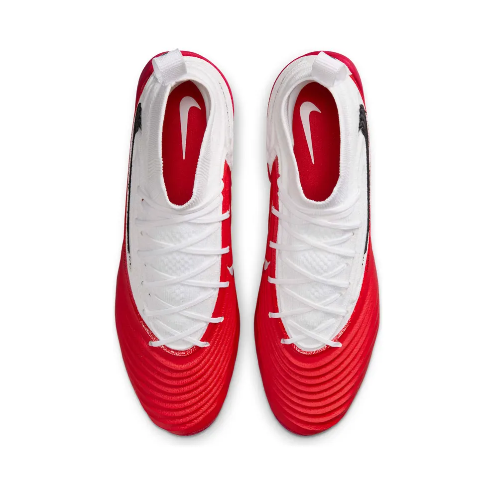 Nike Alpha Menace 5 Elite White University Red Black (HV7018-101)