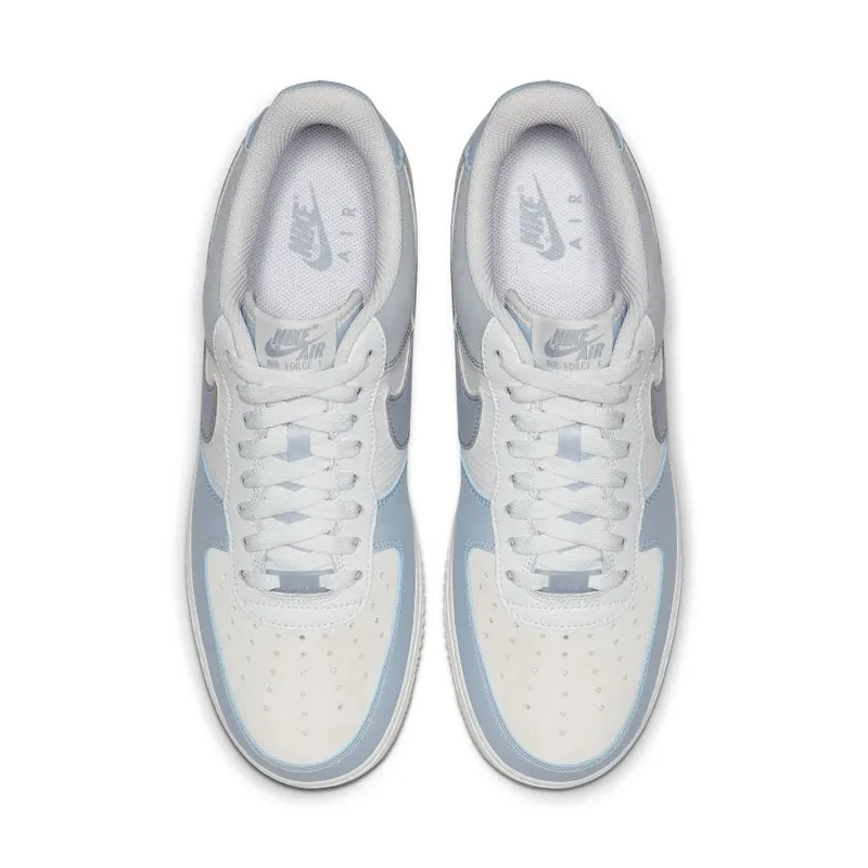 Nike Air Force 1 Low Light Armory Blue Obsidian Mist Light Armory Blue/Obsidian Mist-Off White (AO2425-400)