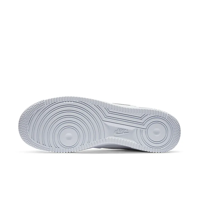 Nike Air Force 1 Low 3M Swoosh White White/Metallic Silver-Total Orange-White (CT2296-100)
