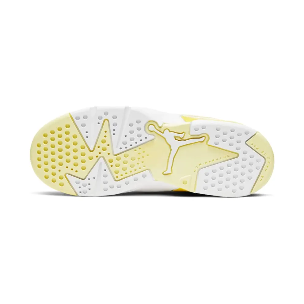 Jordan 6 Retro Dynamic Yellow Floral (PS) Citron Tint/Dynamic Yellow-Black-White (543389-800)