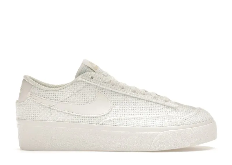 Nike Blazer Low Platform Woven Summit White (DN0744-100)