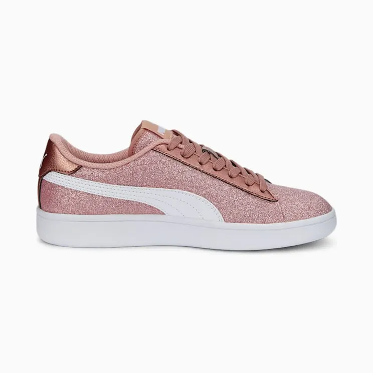 Puma Smash v2 Glitz Glam Pink/White/Gold (36737729)