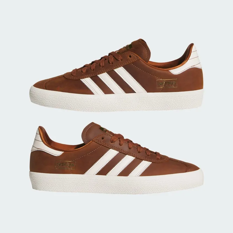 Adidas GAZELLE ADV-Shoes Dusky Bronze / Chalk White / Off White (HQ7547)