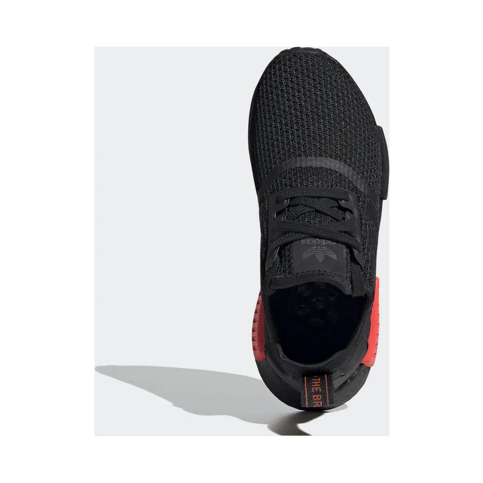 adidas NMD R1 V2 Core Black Solar Red (GS) Core Black/Core Black/Solar Red (FV8174)