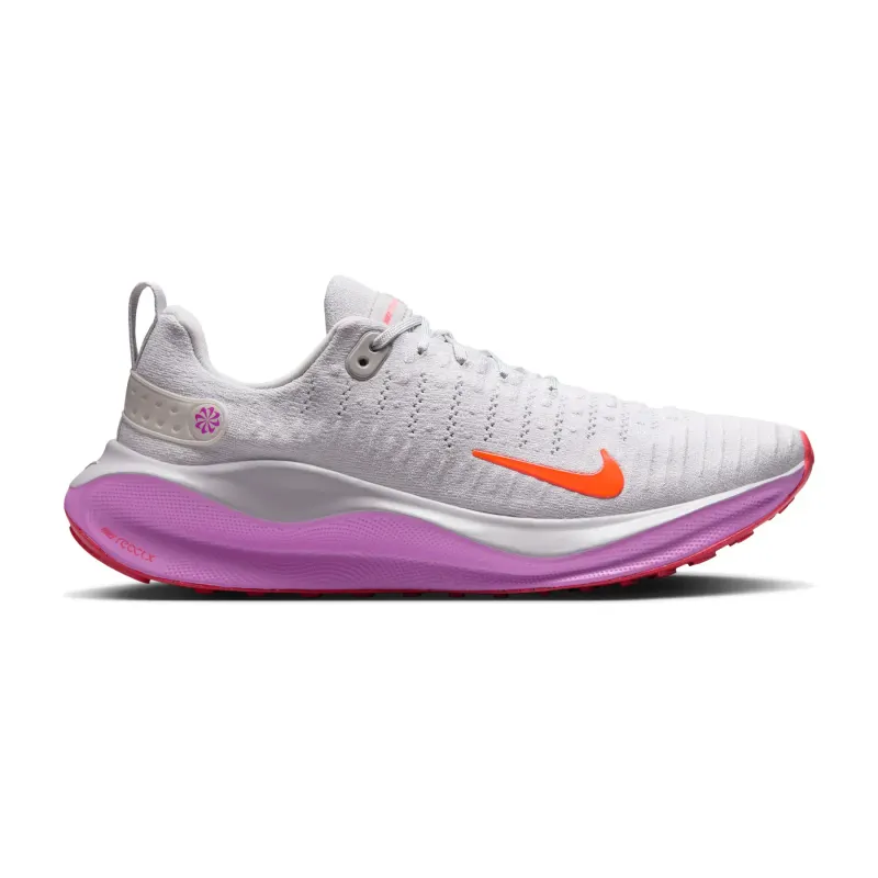 Nike React Infinity Run 4 “Vast Grey Hyper Violet Bright Crimson” (DR2665-011)