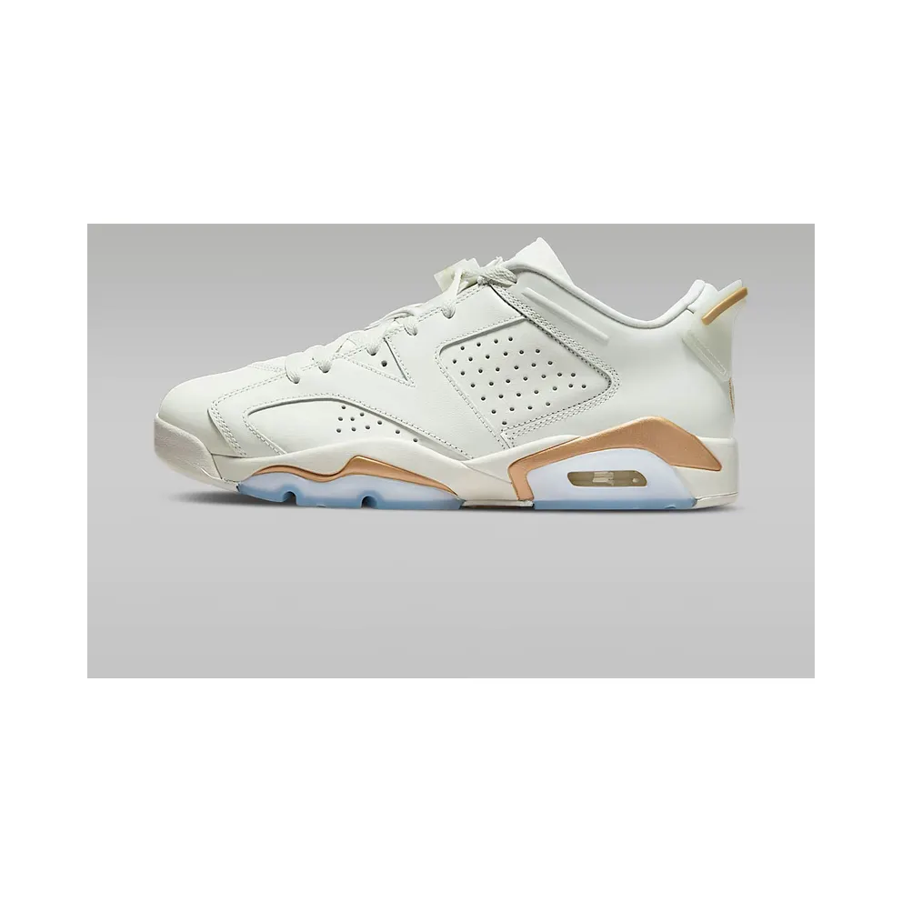 Air Jordan 6 Low Chinese New Year – “White / Light Blue / Bronze” (DH6928-073)