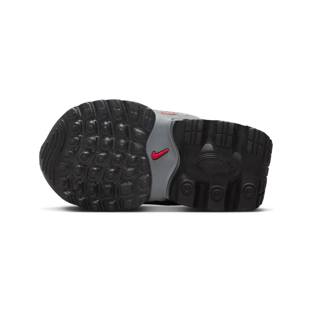 Nike Air Max Dn “Black / Metallic Silver / University Red” (FN4452-009)