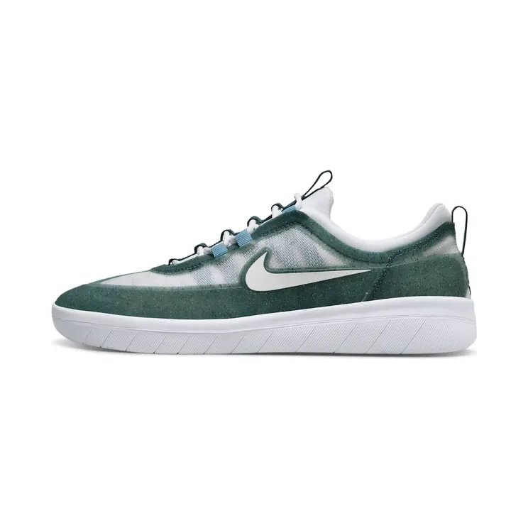 Nike SB Nyjah Free 2 Premium “Ash Green / Boarder Blue / Barely Green / White” (DM7282-001)