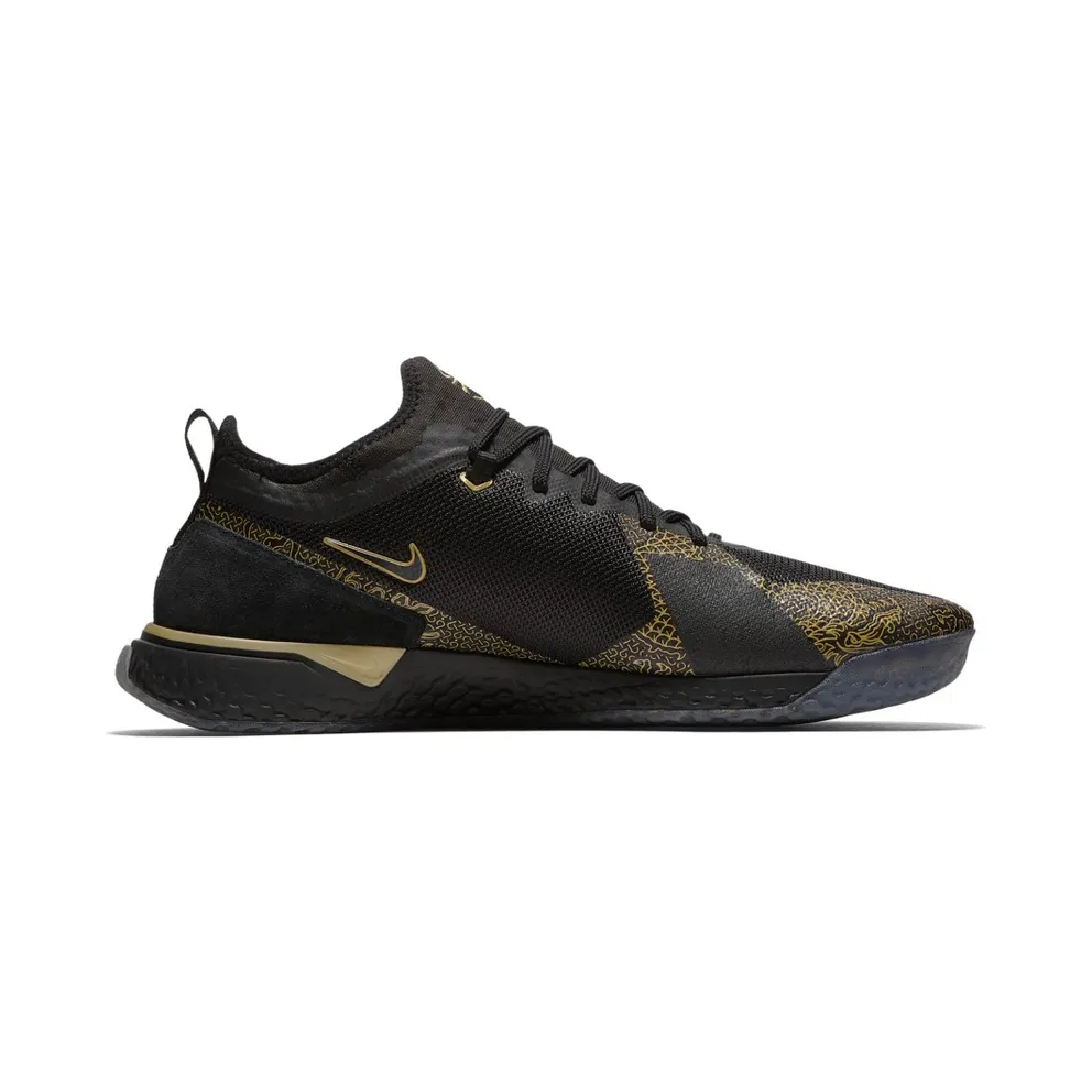 Nike React FC CR7 Cristiano Ronaldo Black/Metallic Gold-Black (BV9985-007)