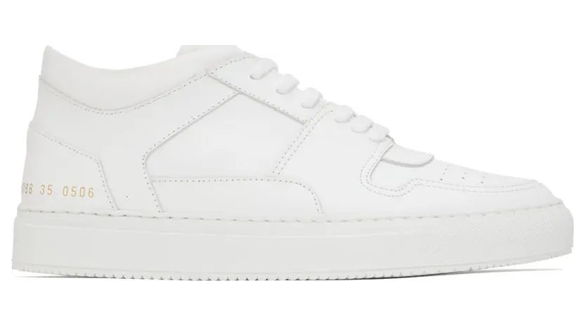 Common Projects White Decades Mid (6088)