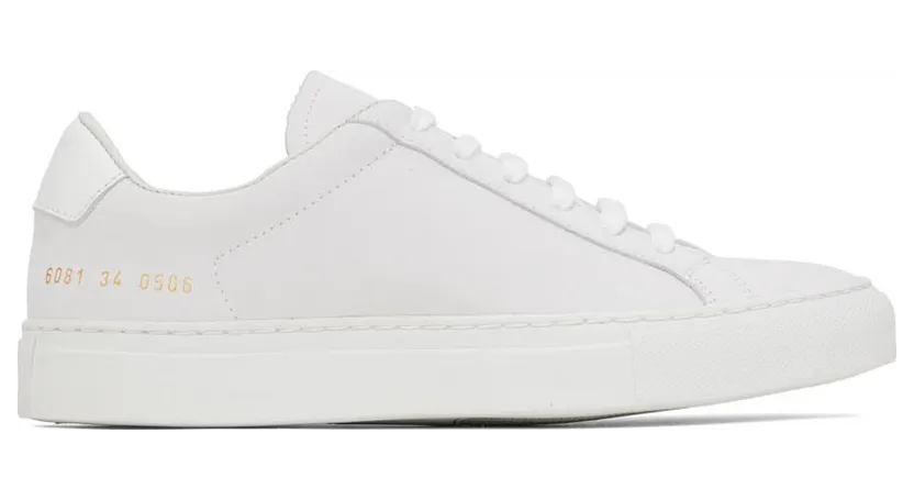 Common Projects White Retro Low (6081)