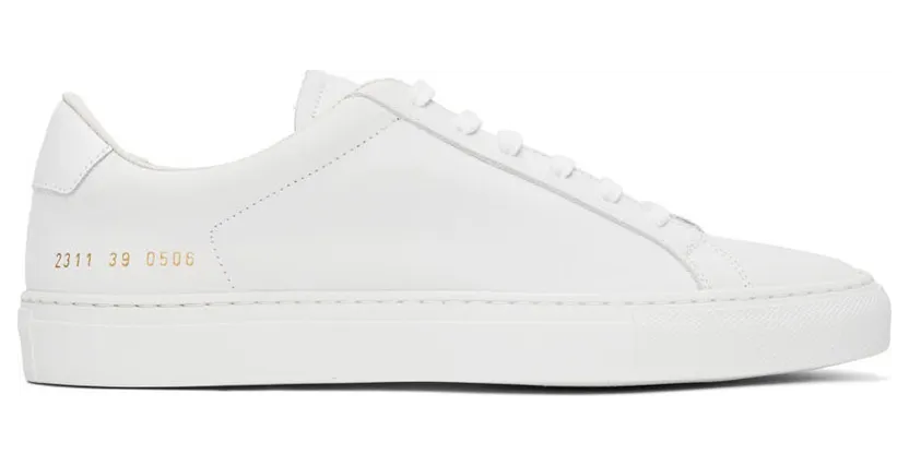 Common Projects White Retro Low (ARTICLE 2311)