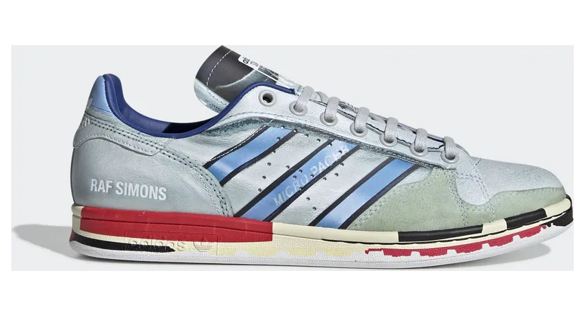Adidas Raf Simons x Micropacer Stan ‘Trompe L’oeil’ Silver Metallic/Red/Red (EE7950)