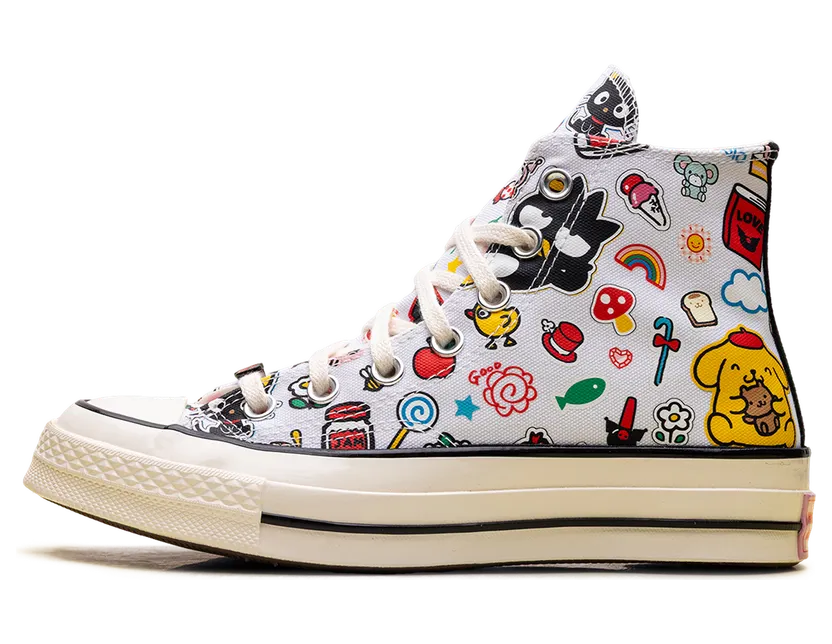 Converse Chuck 70 Hi “Hello Kitty Stickers” (A17696C)