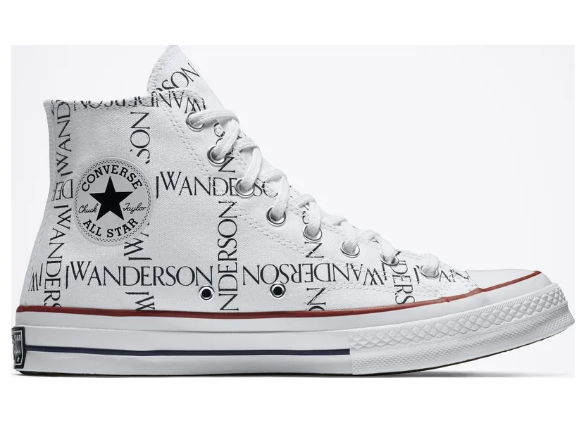 Converse Chuck Taylor All-Star 70s Hi Grid JW Anderson White (160808C)