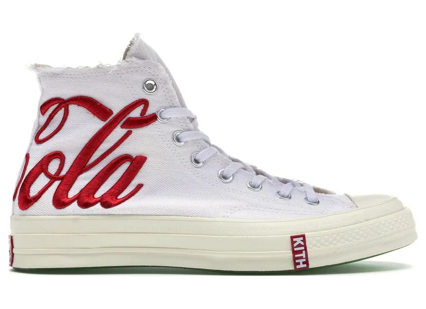 Converse Chuck Taylor All-Star 70s Hi Kith x Coca Cola White (162986C)