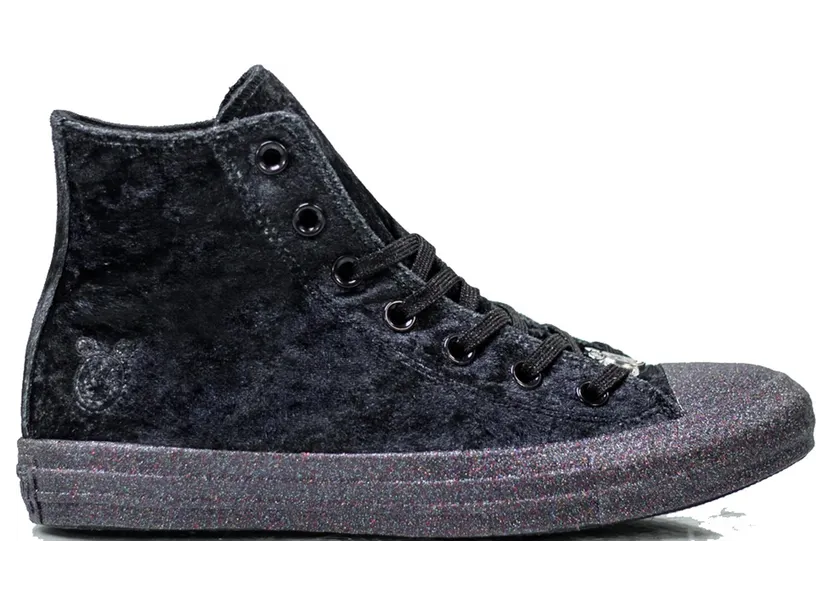 Converse Chuck Taylor All-Star Hi Miley Cyrus Black Silver (W)