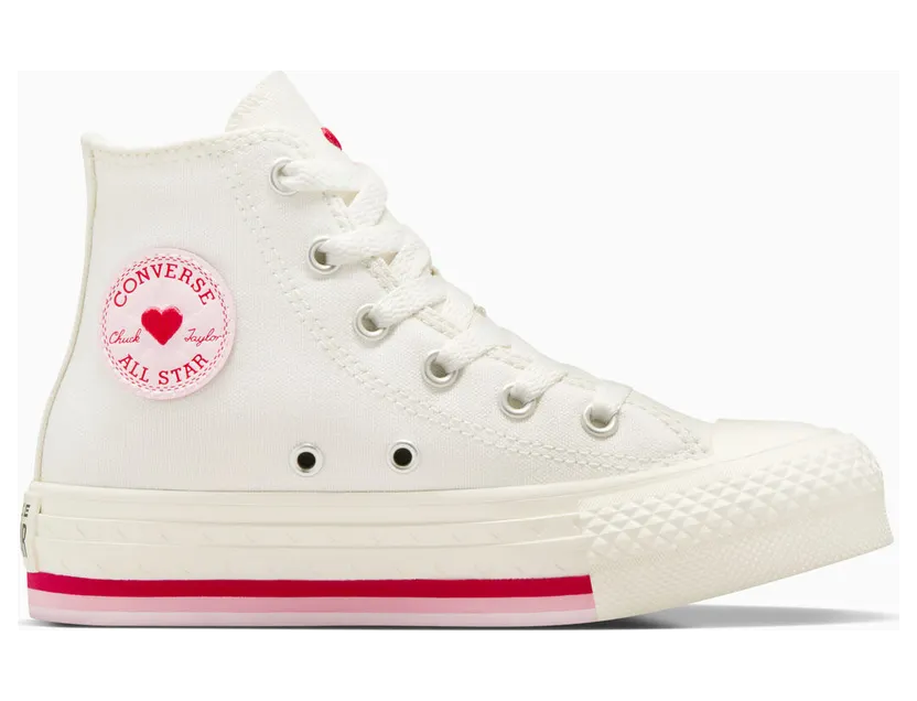 Converse Chuck Taylor All Star Lift Valentine’s Day Platform Vintage White/Red (A10717C)