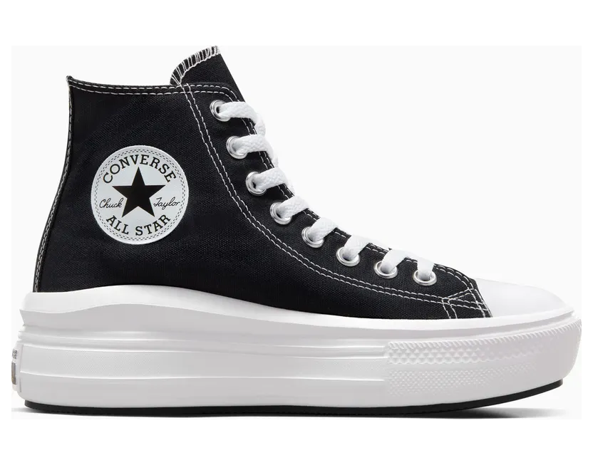 Converse Chuck Taylor All Star Move High Top Black Black (568497C)
