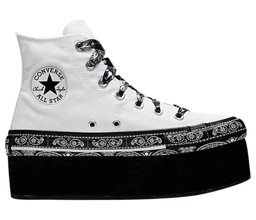 Converse Chuck Taylor All-Star Platform High Miley Cyrus White (W)
