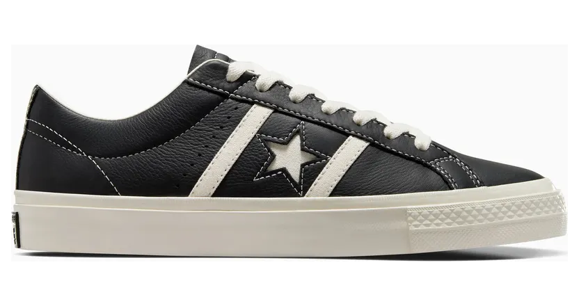 Converse CONS One Star Academy Pro Leather Black Black/ White (A08501C)