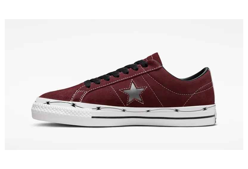 Converse CONS One Star Pro Razor Wire Red, Brown Red/ Black (A05091C)