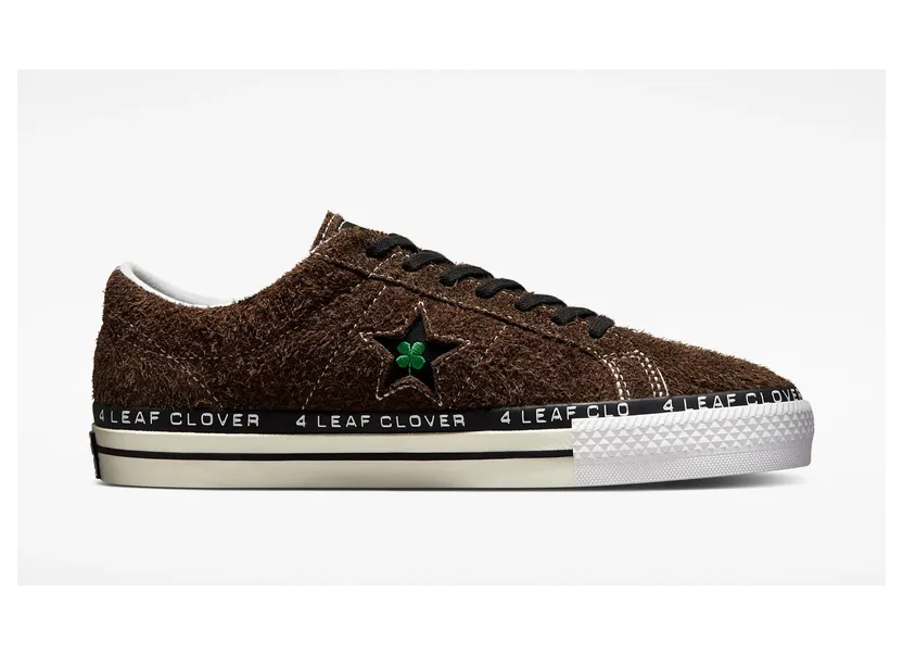 Converse Converse x Patta Four-Leaf Clover One Star Pro Java/burnt Olive/white